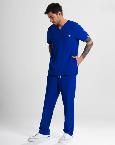 Basic Pantalón Hombre Royal Blue