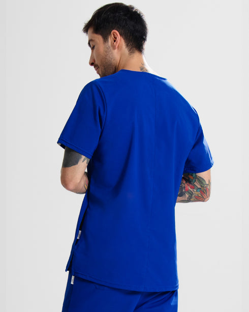 Basic Camisa Hombre Royal Blue