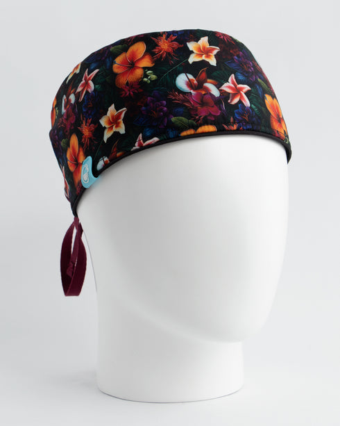 Gorro Dark Flowers