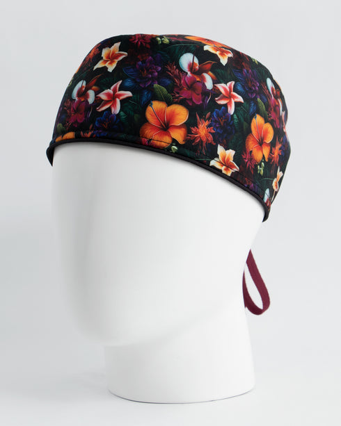 Gorro Dark Flowers