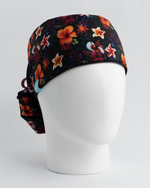 Gorro Dark Flowers