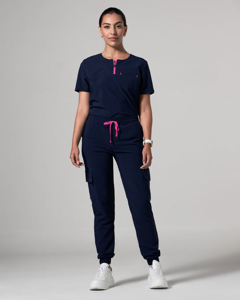 Iris Midnight Fucsia Camisa Mujer