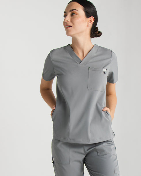 Hunter Gray Shadow Camisa Mujer