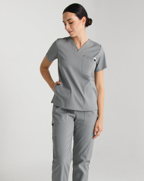 Hunter Gray Shadow Camisa Mujer