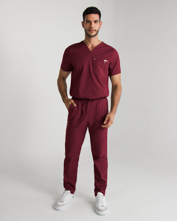 Hunter Merlot Pantalón Hombre