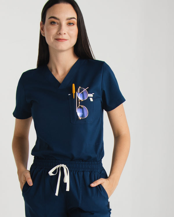 Hunter Cream Midnight Camisa Mujer