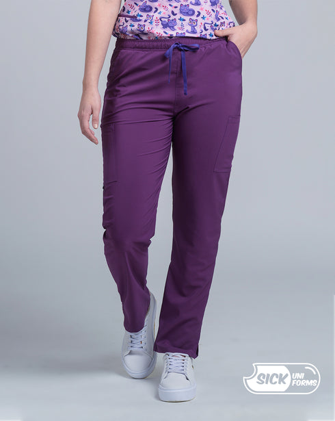 Flex Morado Pantalón Mujer