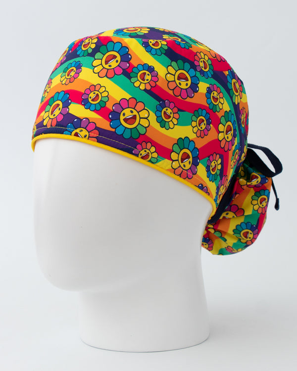 Gorro Rainbow Flowers