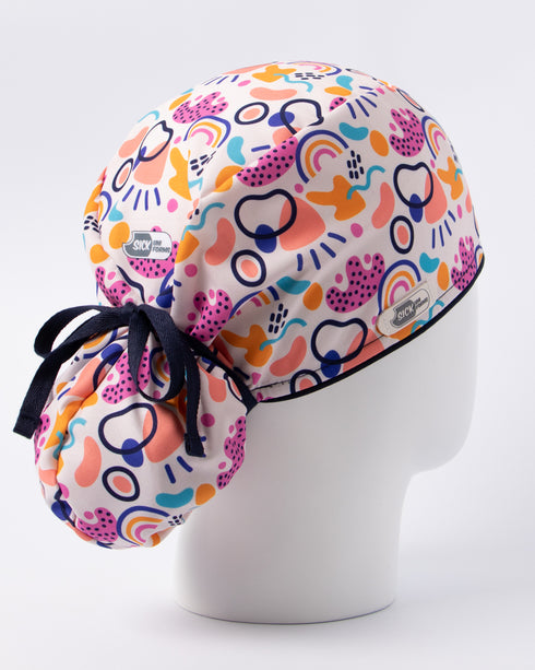 Gorro Abstract Peach