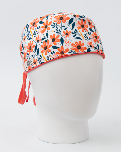 Gorro Peach Flowers