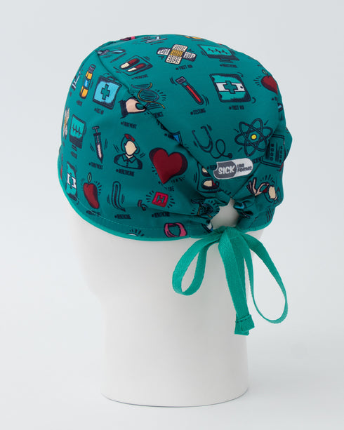 Gorro Health Care Verde