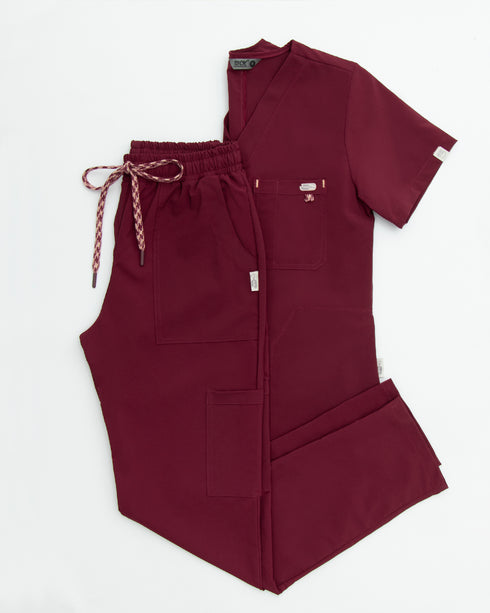 Hunter Merlot Pantalón Mujer