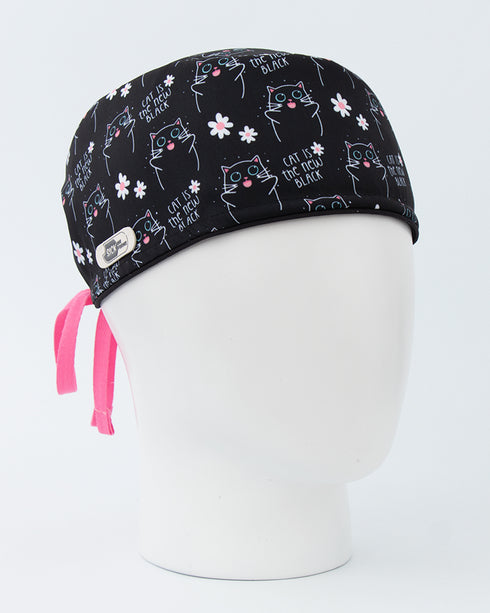 Gorro kitty Black