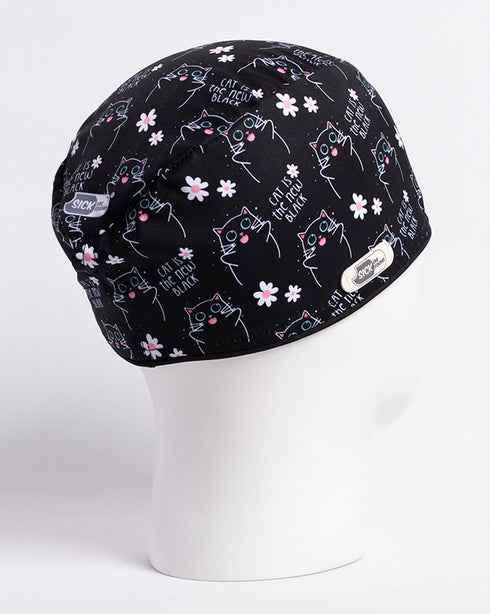 Gorro kitty Black