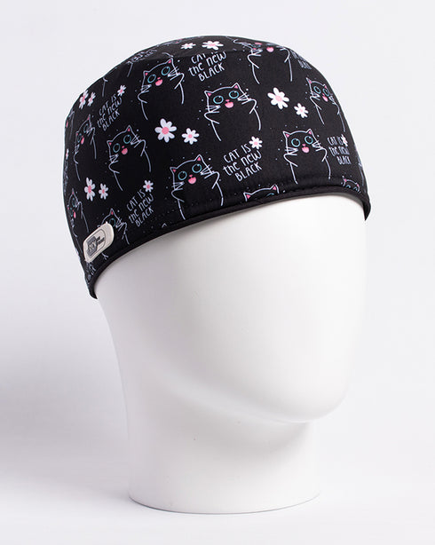 Gorro kitty Black