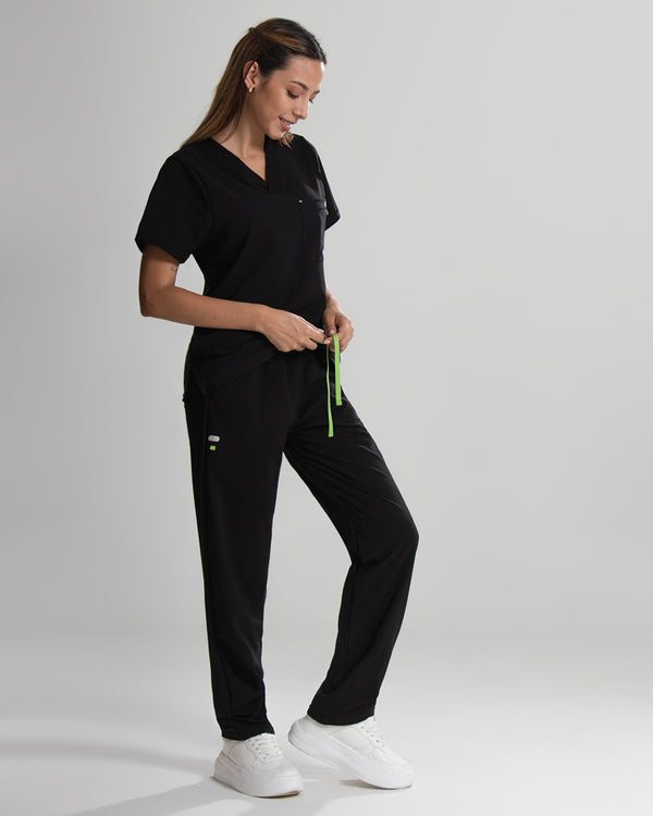 Basic Lemon Black Pantalón Mujer