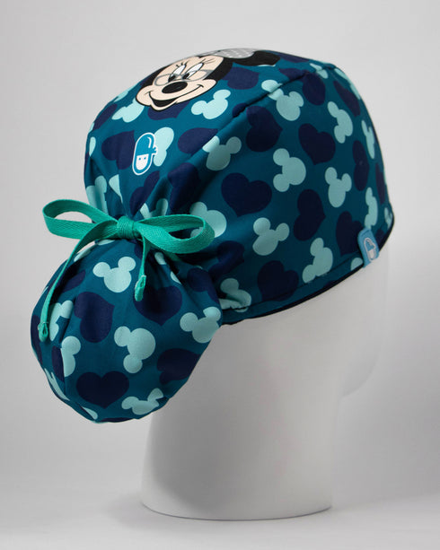 Gorro Minn Corazones Azul