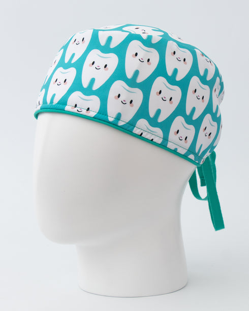 Gorro Muelas Con Sonrisa Verde