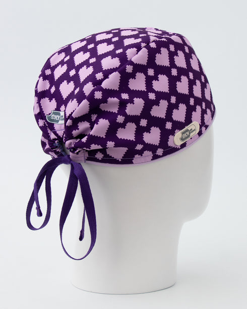 Gorro Pixel Violet