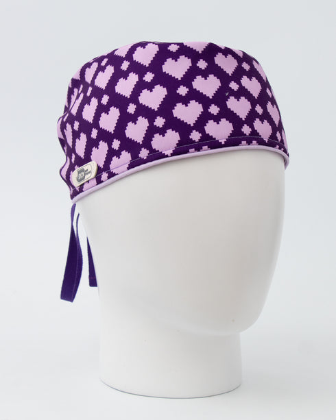 Gorro Pixel Violet