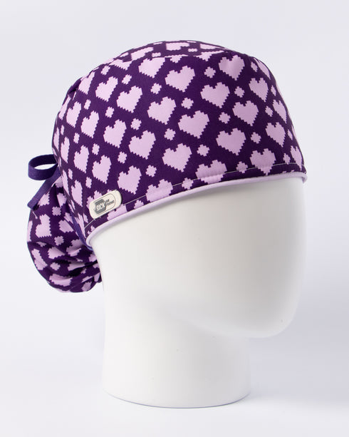 Gorro Pixel Violet