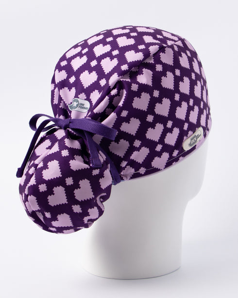 Gorro Pixel Violet