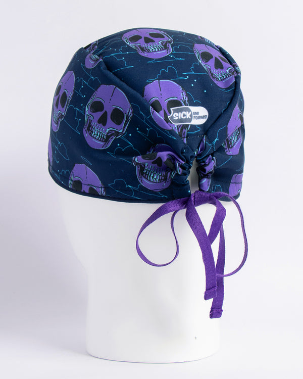 Gorro Purple Skull