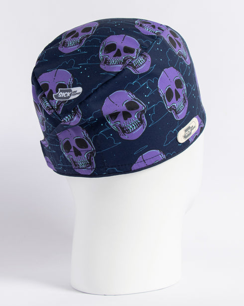 Gorro Purple Skull