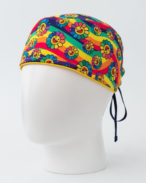 Gorro Rainbow Flowers