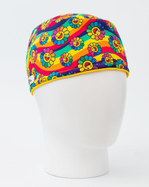 Gorro Rainbow Flowers